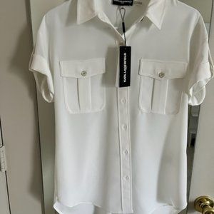 Karl Lagerfeld oversized shirt NWT